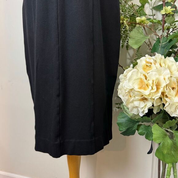 Cabi Claire Black Sheath Dress | Size 8 | LBD - Picture 4 of 15